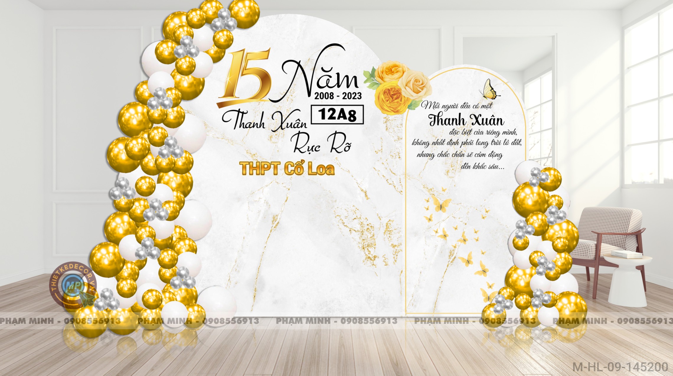 File thiết kế Background Họp lớp họp khóa kỷ niệm ngày trở về