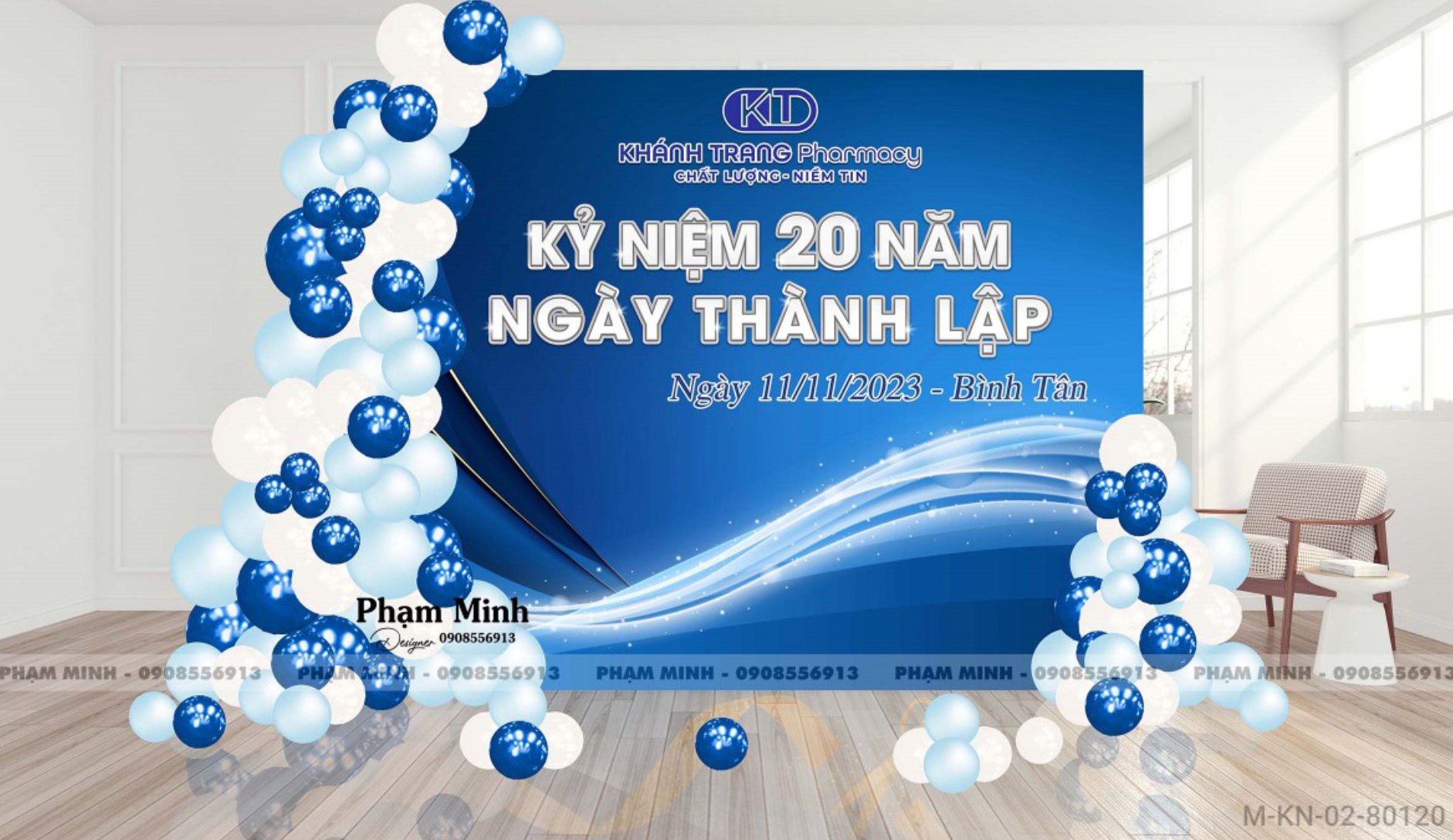 File thiết kế kỷ niệm thành lập công ty sang trọng hiện đại luxury