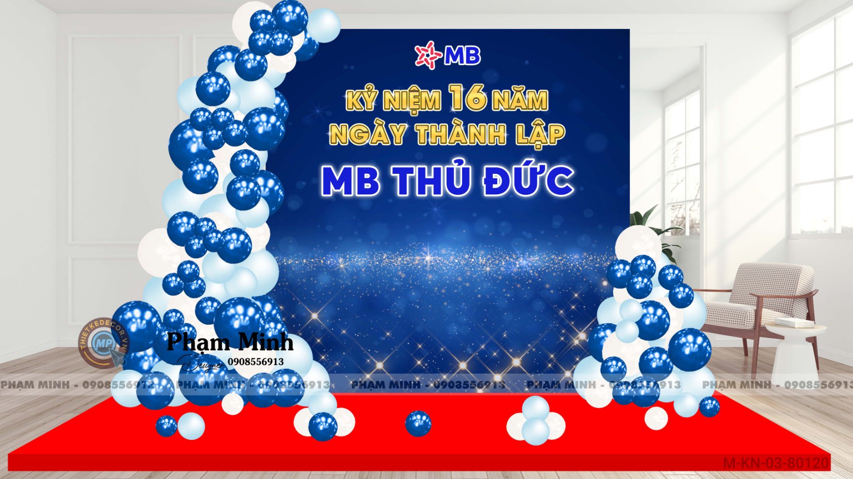 File thiết kế kỷ niệm thành lập công ty sang trọng hiện đại luxury