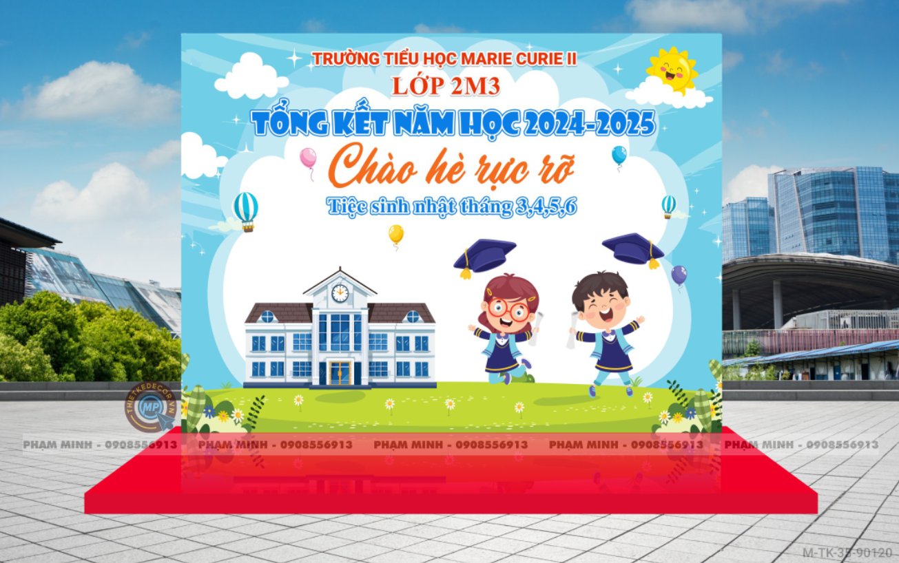 File thiết kế Tổng kết năm học và Chào mừng Quốc tế thiếu nhi 1/6 dễ thương đáng yêu.