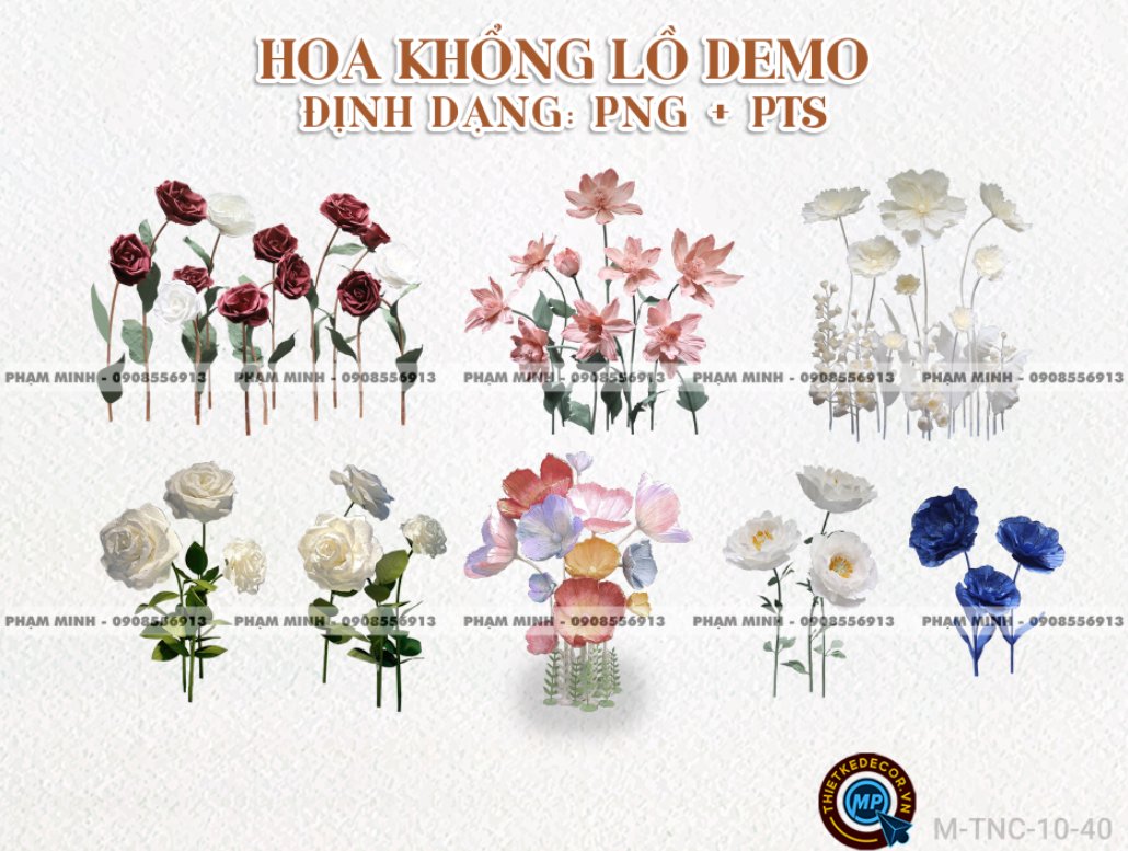 Hoa Khổng lồ demo Tiệc