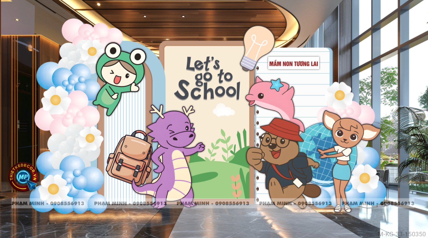 File thiết kế background khai giảng chào mừng năm học mới 2025 - 2026 sang trọng, dễ thương, đáng yêu