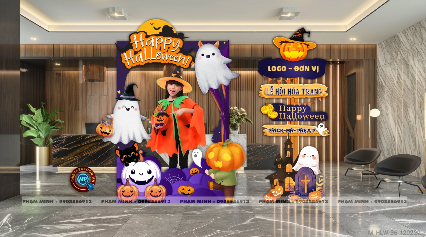 File thiết kế Khung chụp ảnh Halloween check in decor trang trí Lễ Hội Halloween cho Trung tâm Tiếng Anh, trường Mẫu giáo, Mall, nhà hàng, quán cà phê.