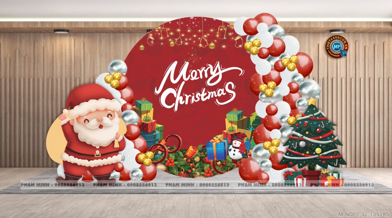 File thiết kế trang trí Giáng sinh Noel Merry Chrismas decor cây thông Decor cho trường học, trung tâm mua sắm, chung cư, nhà hàng, khách sạn, quán cà phê...