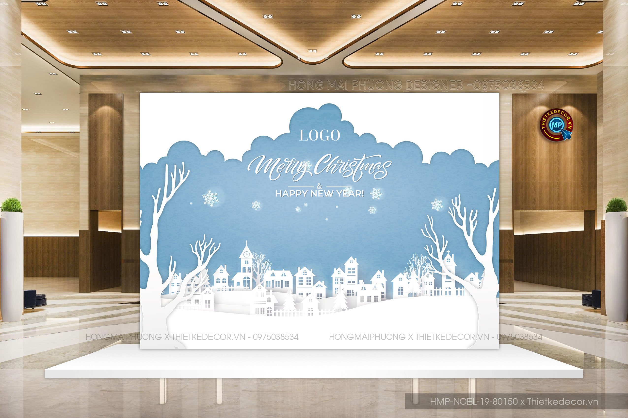 File thiết kế trang trí Giáng sinh Noel Merry Chrismas, checkin trường học, TTTM, chung cư, nhà hàng, khách sạn, quán cà phê...